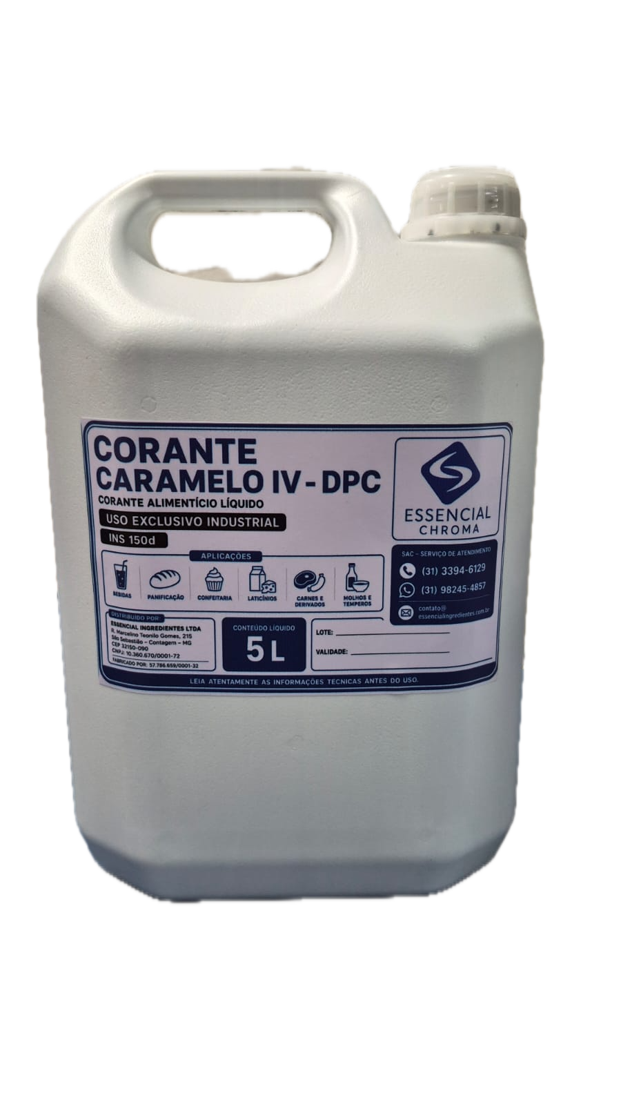 Corante caramelo 5l